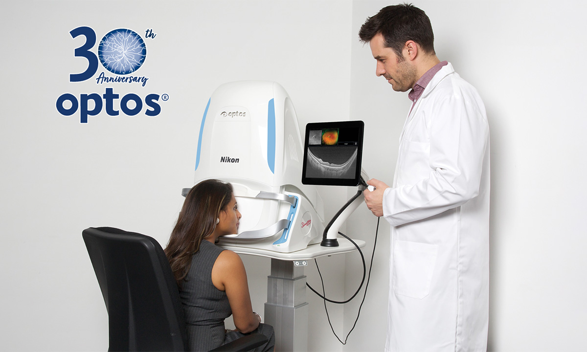 Optos® feiert 30-jähriges Jubiläum: Pionier der Ultra-Weitwinkel-Netzhautbildgebung geht mit KI-gestütztem DR-Screening in die Zukunft