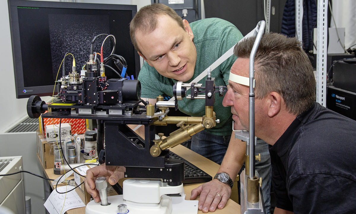 Kornea: Rostocker Physiker entwickeln neues Mikroskopieverfahren