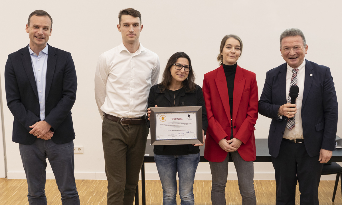 Verleihung des PJ-Lehrpreises 2022 am Universitätsklinikum des Saarlandes