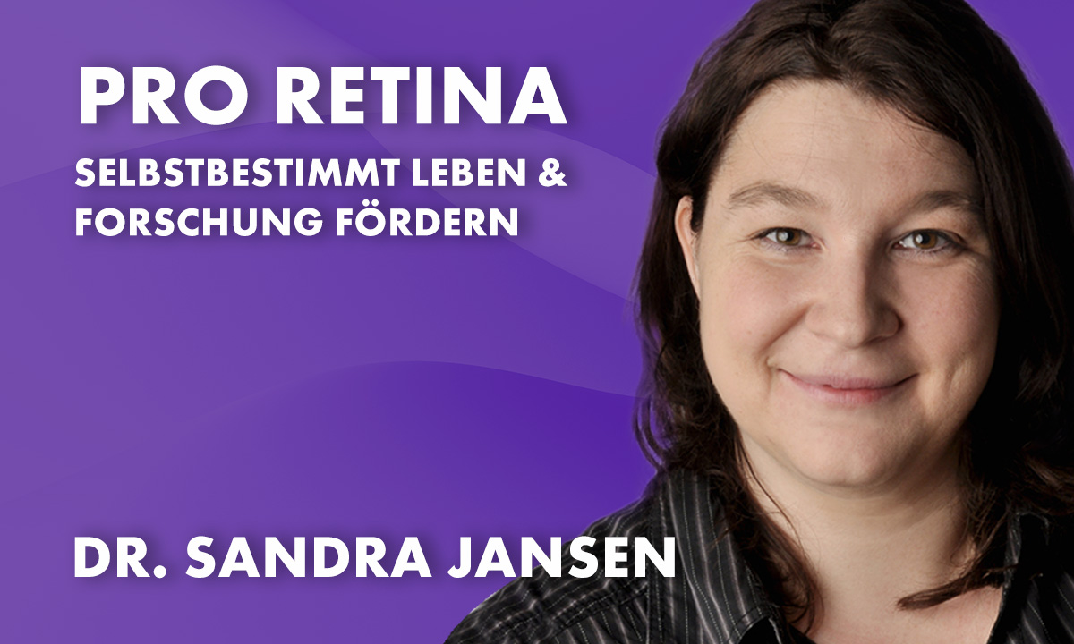 „Immer nah am Puls der Forschung“ – Ein Interview mit Dr. Sandra Jansen über die Arbeit von PRO RETINA