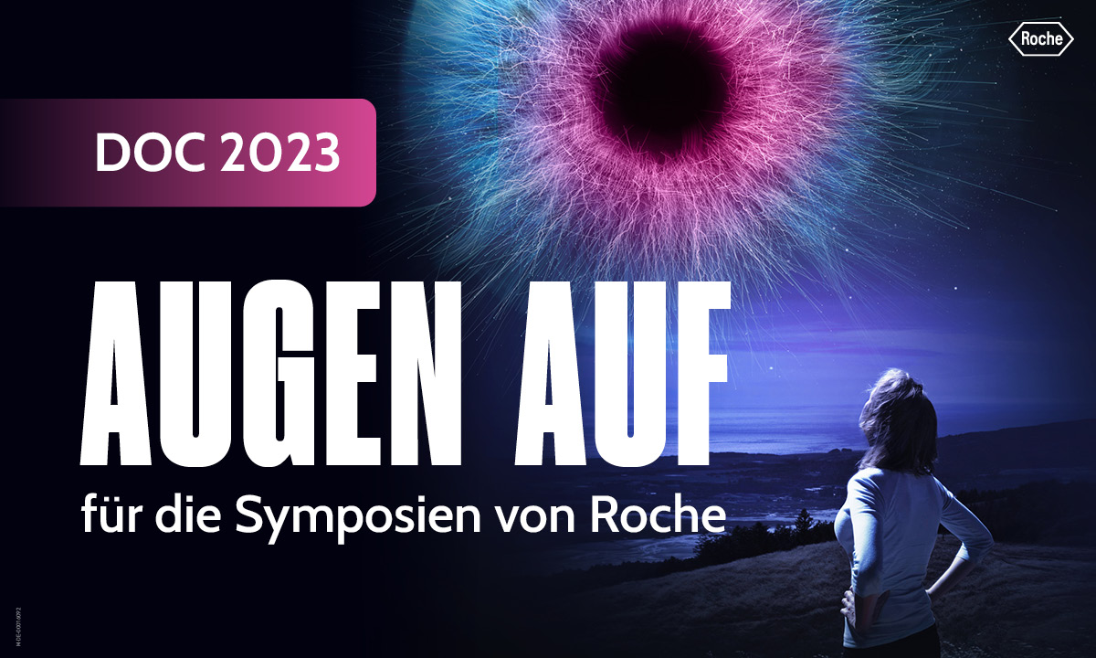 Augen auf für Roche auf dem DOC 2023 in Nürnberg – nAMD und DMÖ im Fokus