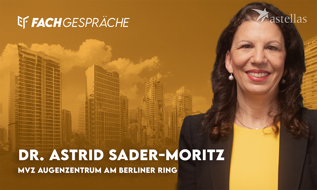 Geographische Atrophie: Was Sie über die schleichende Gefahr wissen sollten – Fachgespräch mit Dr. Astrid Sader Moritz