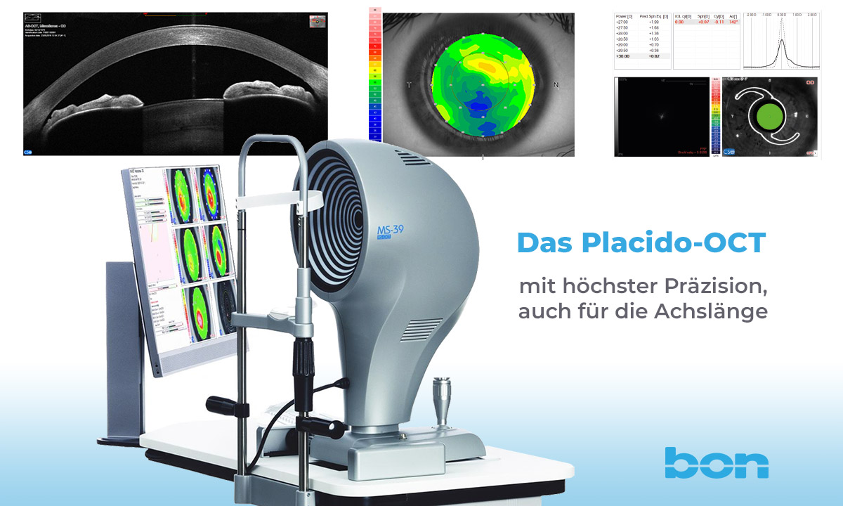 NEU: Vorderkammer-OCT-Topograph mit Achslängenmessung