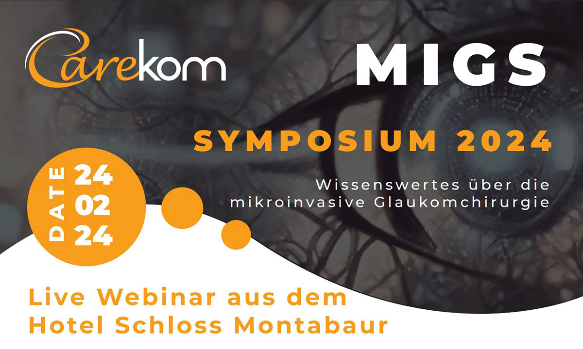 Zweites Symposium zur mikroinvasiven Glaukomchirurgie (MIGS)