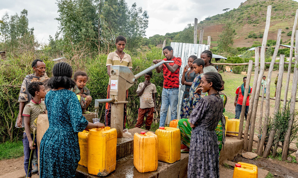 Weltwassertag: CBM baut Brunnen – Trachom kann durch sauberes Wasser verhindert werden