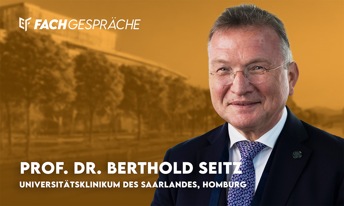 Akanthamöben-Keratitis: Diagnostik & Therapie – Fachgespräch mit Prof. Dr. Berthold Seitz