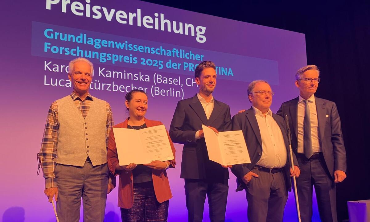 Ausgezeichnet: Verleihung der Forschungspreise von Pro Retina Deutschland, PRO RETINA-Stiftung und Retina Suisse im Rahmen des DOG-Kongresses