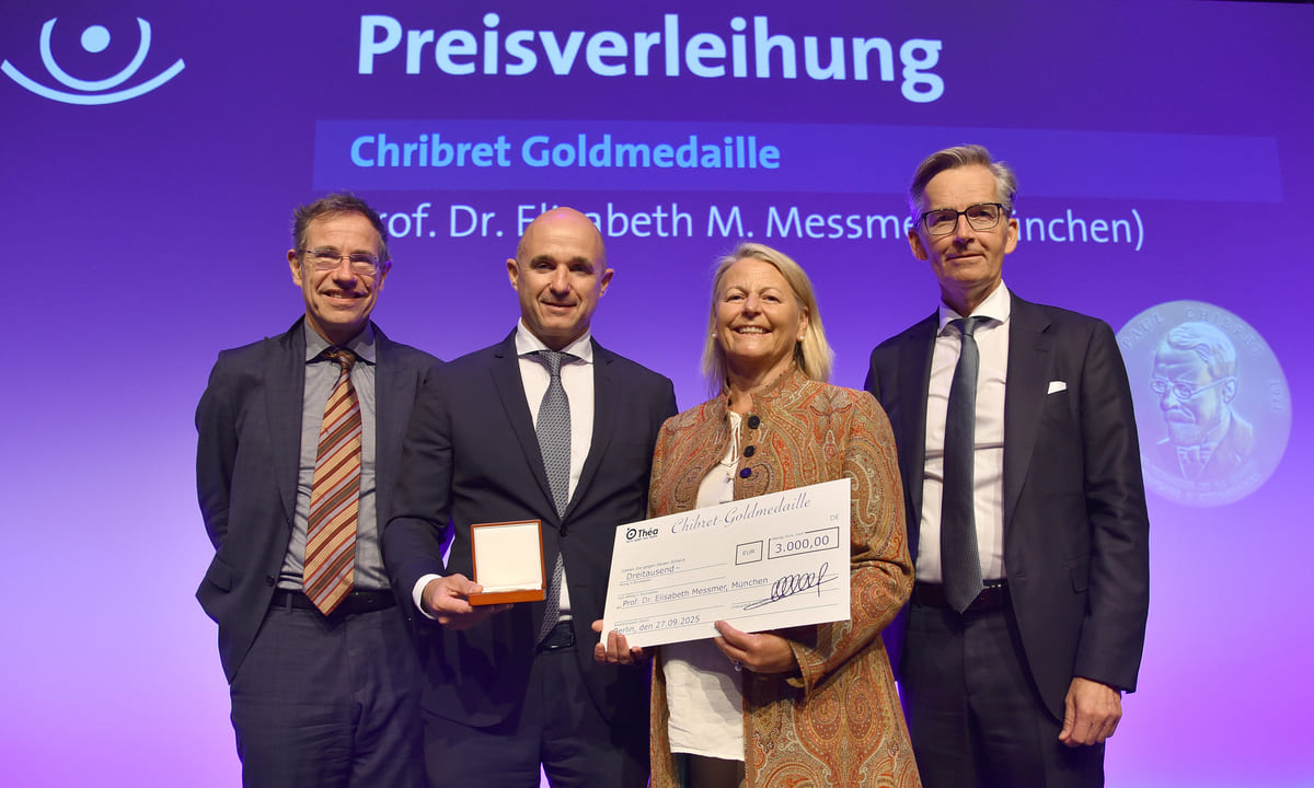 Auszeichnungen beim DOG-Kongress: Médaille d’Or Paul Chibret für Prof. Elisabeth Messmer
