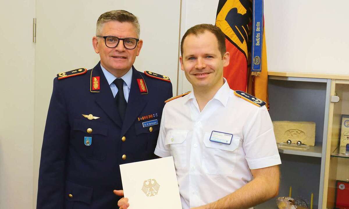 Bundeswehrkrankenhaus Berlin: Oberfeldarzt Dr. Amadeus Gomolka neuer Leiter der Augenambulanz