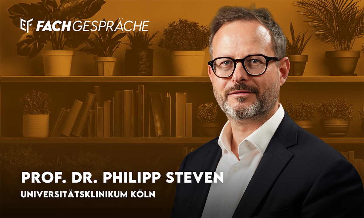 Okuläre Nebenwirkungen neuer Krebstherapien – Neues Fachgespräch mit Prof. Dr. Philipp Steven