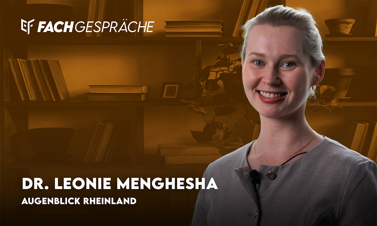 Optimierung der Augenoberfläche vor Katarakt- und Refraktiver Operation – Dr. Leonie Menghesha im Interview
