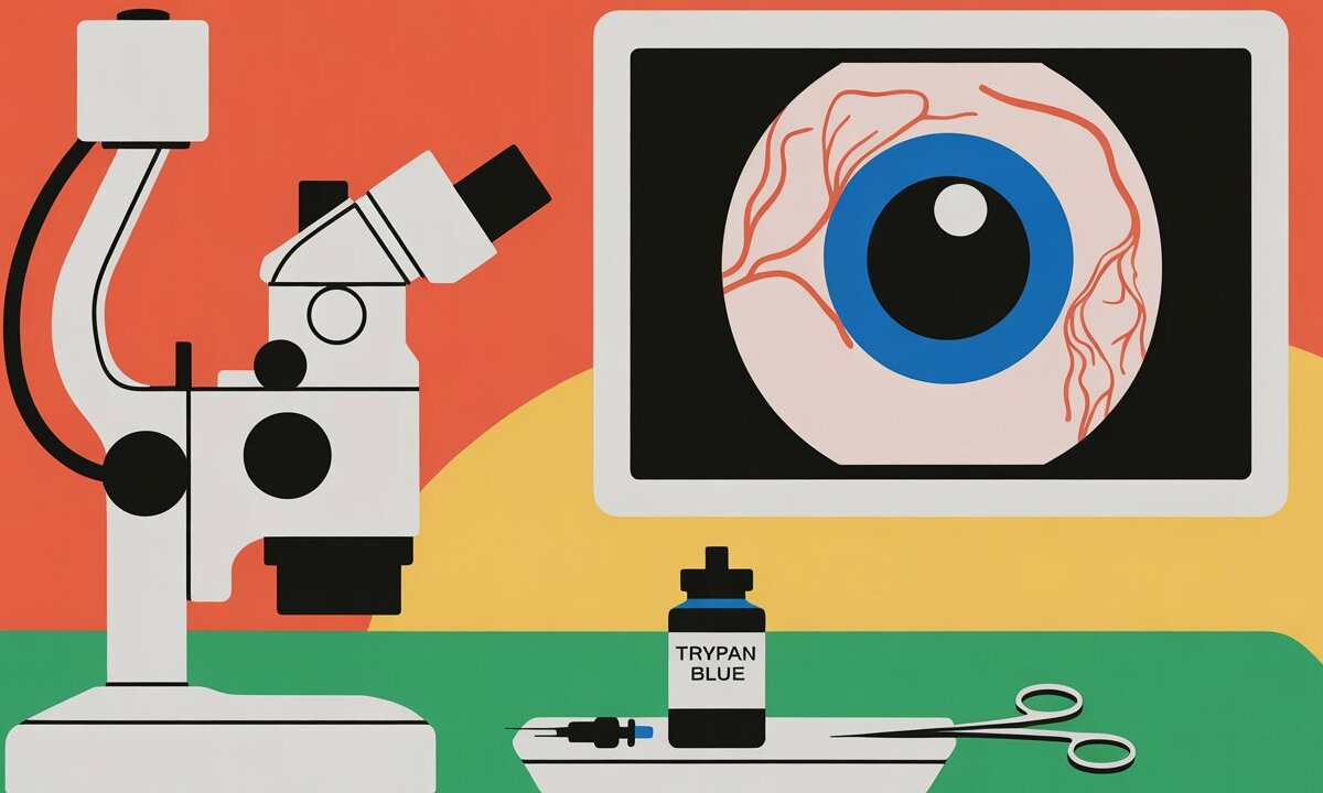 Vitalfarbstoffe in der intraokulären Chirurgie: Neue Übersichtsarbeit erschienen