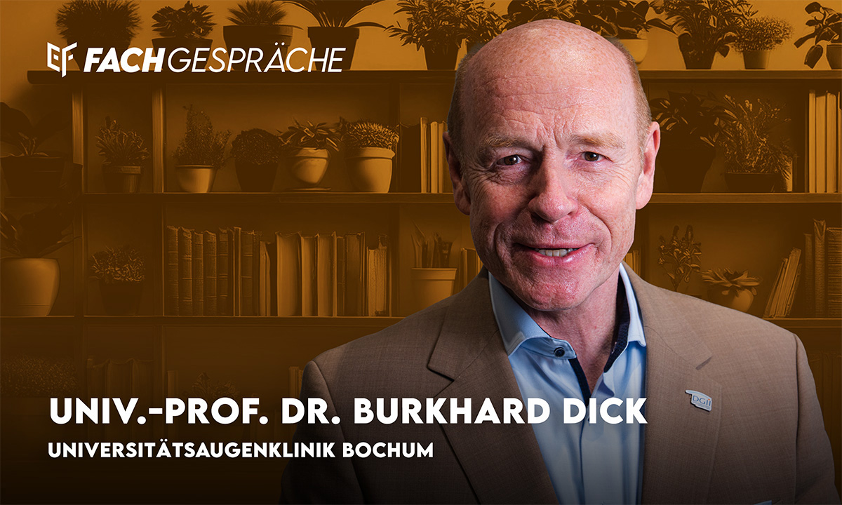 Internationalisierung. Forschung. Education – Prof. Burkhard Dick über Ziele und Projekte seiner ESCRS-Präsidentschaft