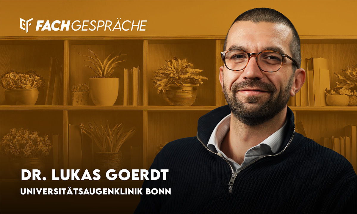HighRes-OCT in der Netzhautforschung – Dr. Lukas Goerdt  im Interview