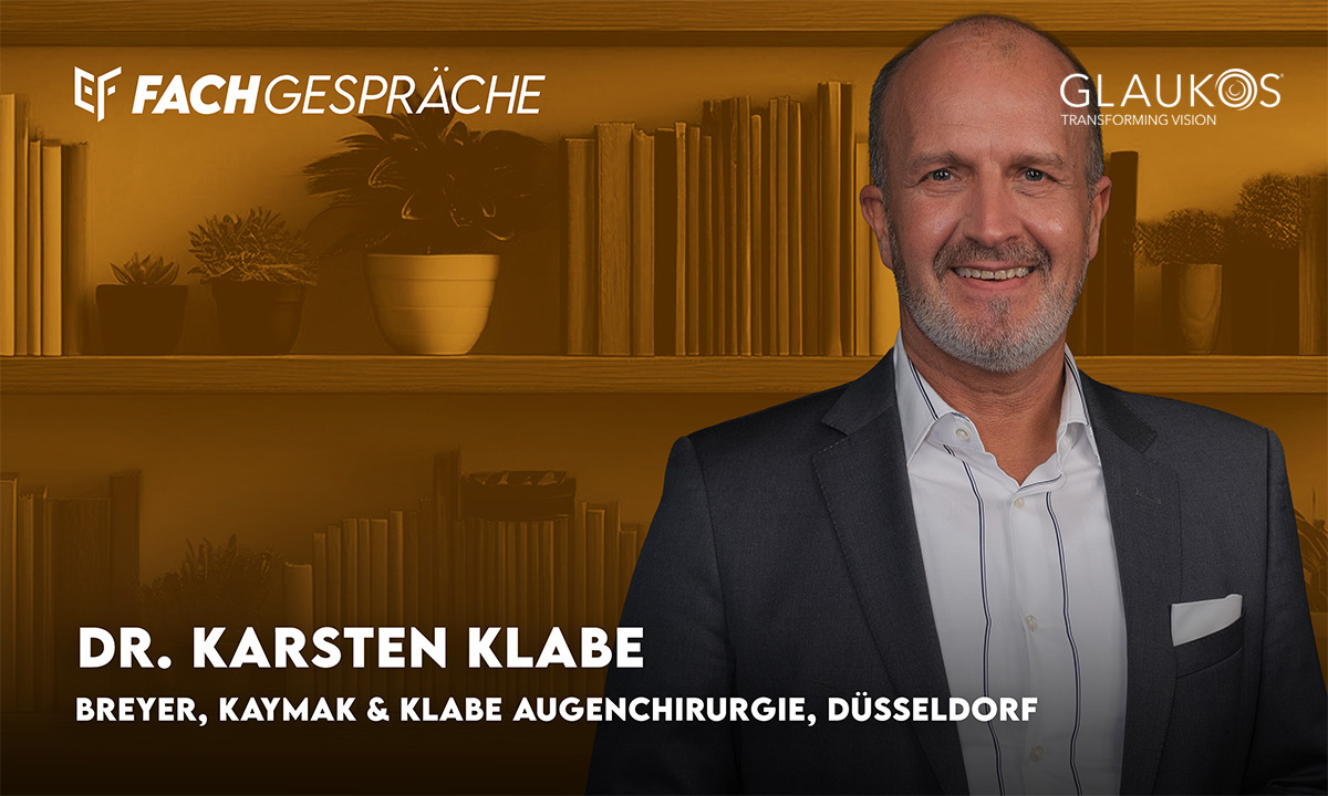 Interventional Glaucoma – Dr. Karsten Klabe im Interview