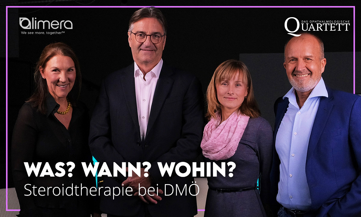 Was? Wann? Wohin? Steroidtherapie bei DMÖ – Das neue Ophthalmologische Quartett