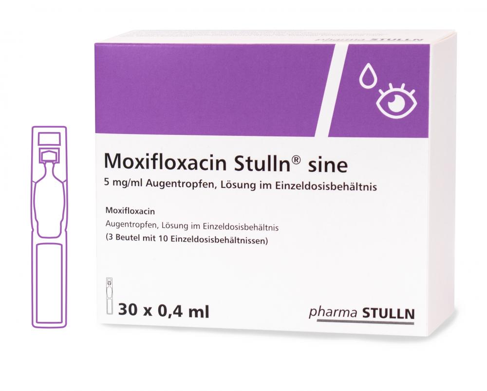 NEU: Moxifloxacin Stulln® sine Augentropfen