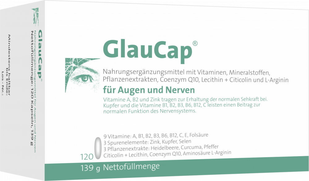 GlauCap®: Neues Nahrungsergänzungsmittel für Augen und Nerven